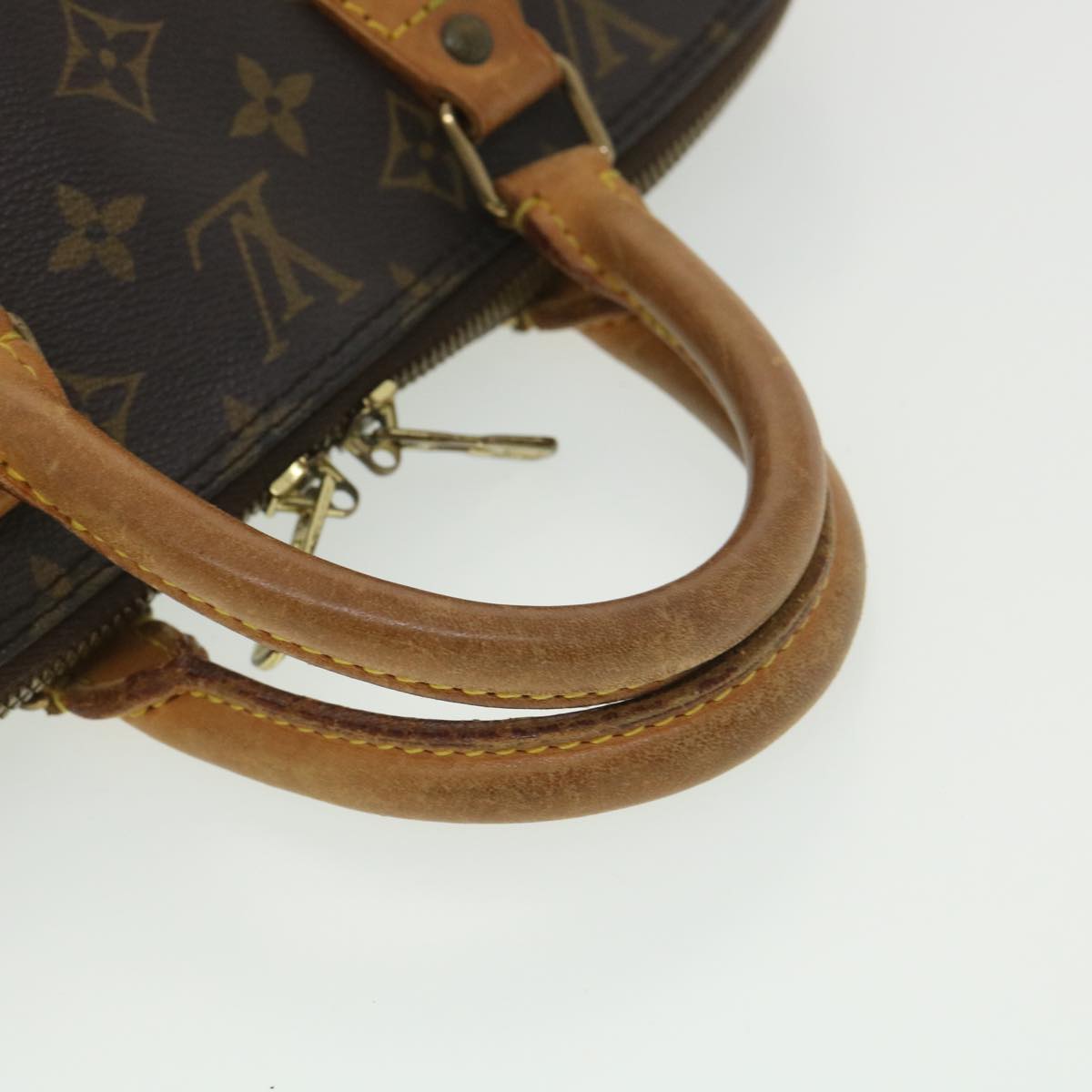 LOUIS VUITTON Monogram Alma Hand Bag M51130 LV Auth S179