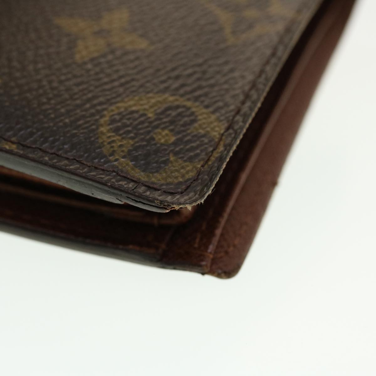 LOUIS VUITTON Monogram Portefeuille Marco Bifold Wallet M61675 LV Auth S293