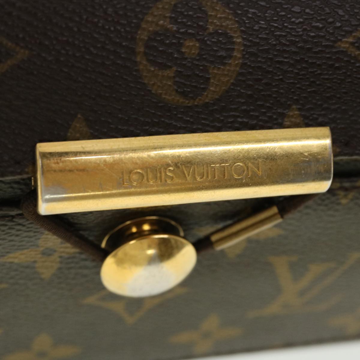 LOUIS VUITTON Monogram Abbesses Shoulder Bag M45257 LV Auth S309