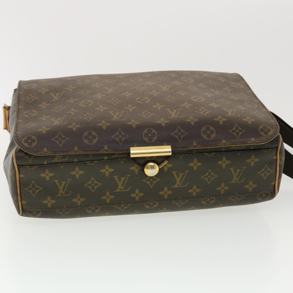 LOUIS VUITTON Monogram Abbesses Shoulder Bag M45257 LV Auth S309