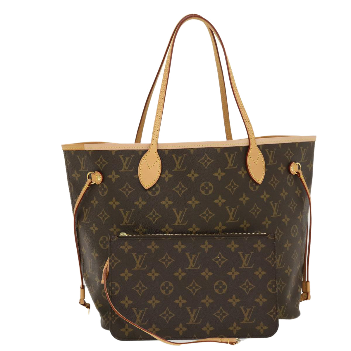 LOUIS VUITTON Monogram Neverfull MM Tote Bag M40156 LV Auth S440