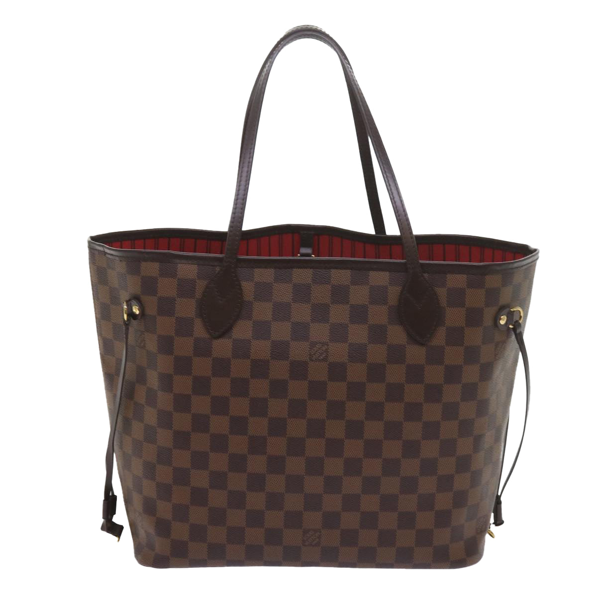 LOUIS VUITTON Damier Ebene Neverfull MM Tote Bag N51105 LV Auth S783 - 0