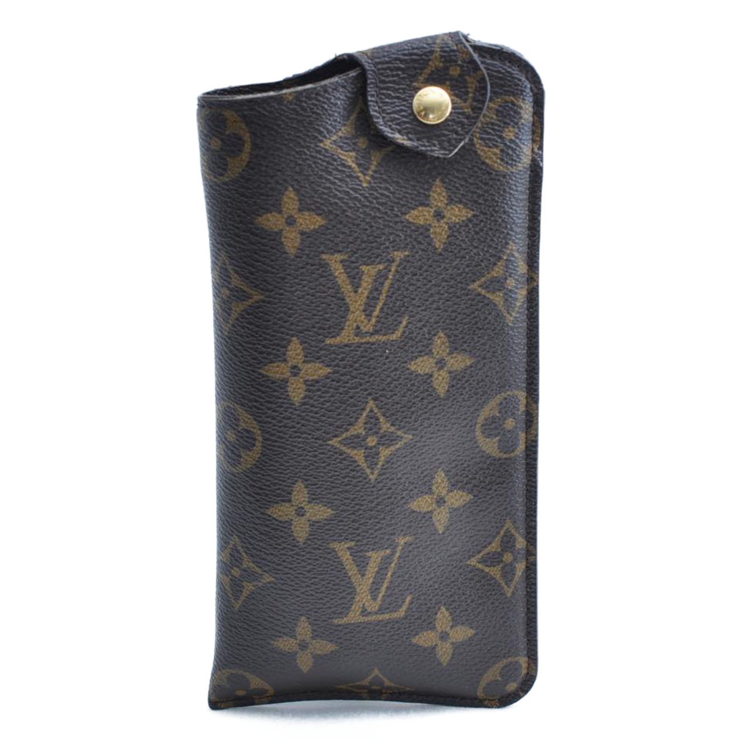 LOUIS VUITTON Monogram Etui Lunette MM Glasses Case M66544 LV Auth am2579s - 0