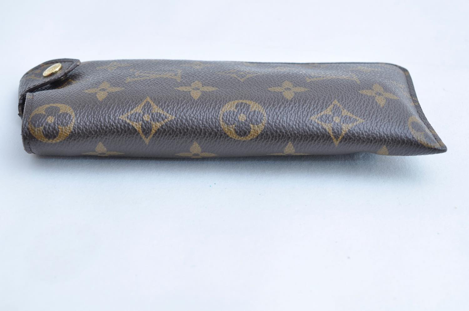 LOUIS VUITTON Monogram Etui Lunette MM Glasses Case M66544 LV Auth am2579s