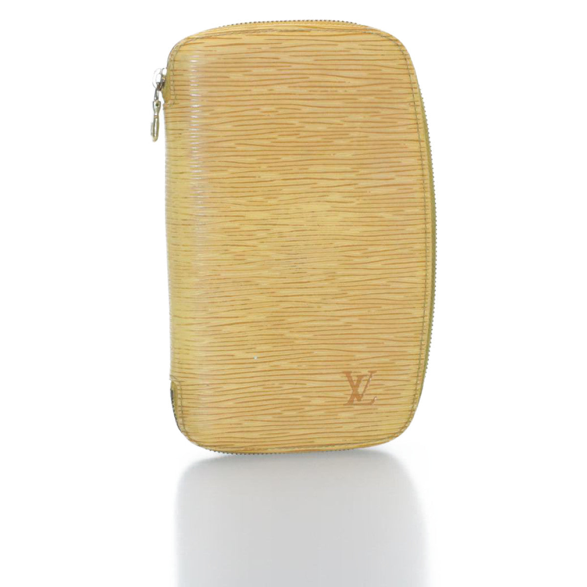 LOUIS VUITTON Epi Agenda Jeode Travel Case Yellow LV Auth am3002s - 0