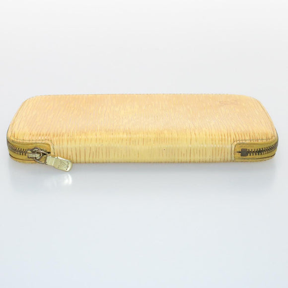 LOUIS VUITTON Epi Agenda Jeode Travel Case Yellow LV Auth am3002s