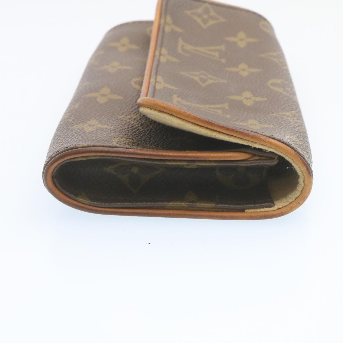 LOUIS VUITTON Monogram Pochette Twin PM Shoulder Bag M51854 LV Auth se219