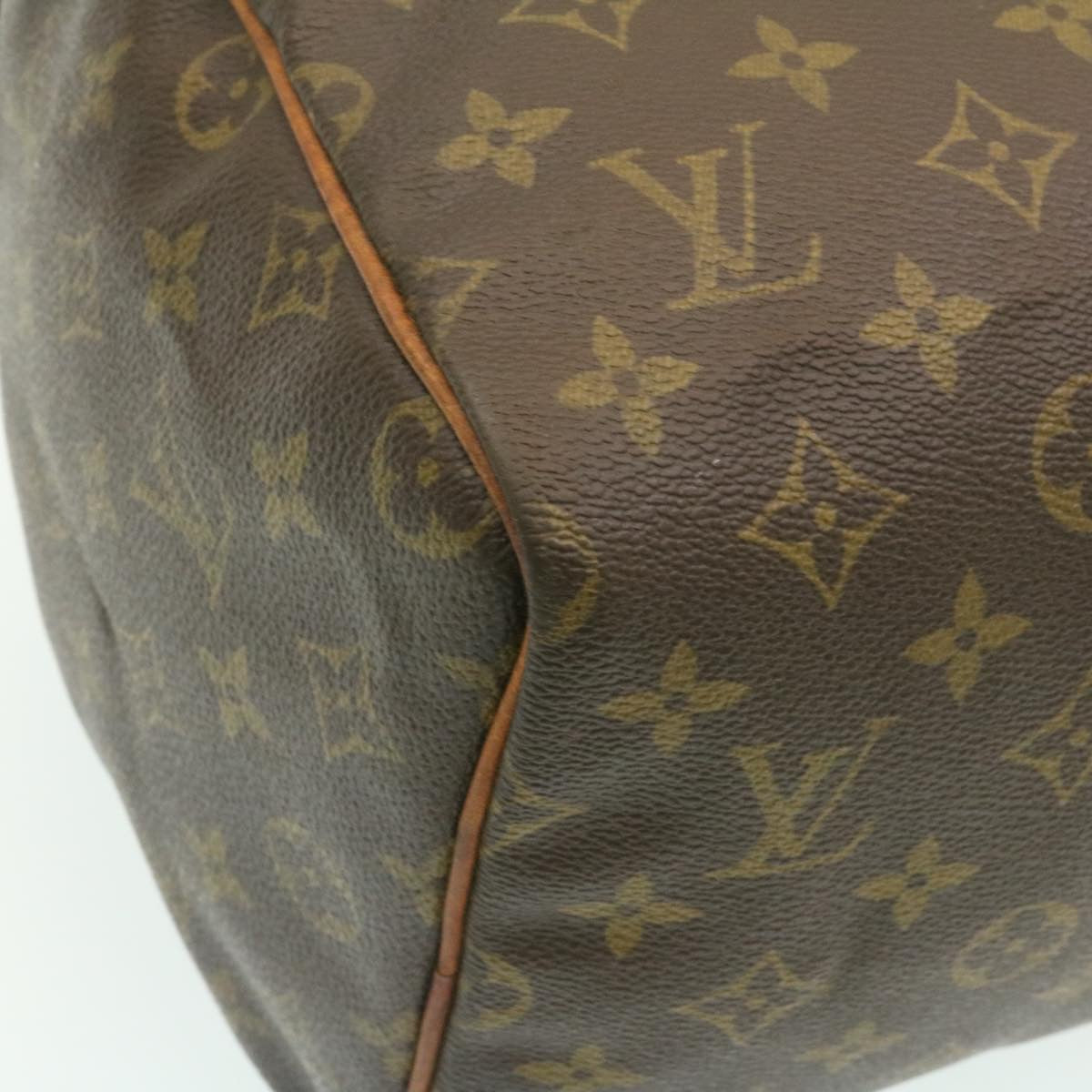 LOUIS VUITTON Monogram Speedy 30 Hand Bag M41526 LV Auth st024