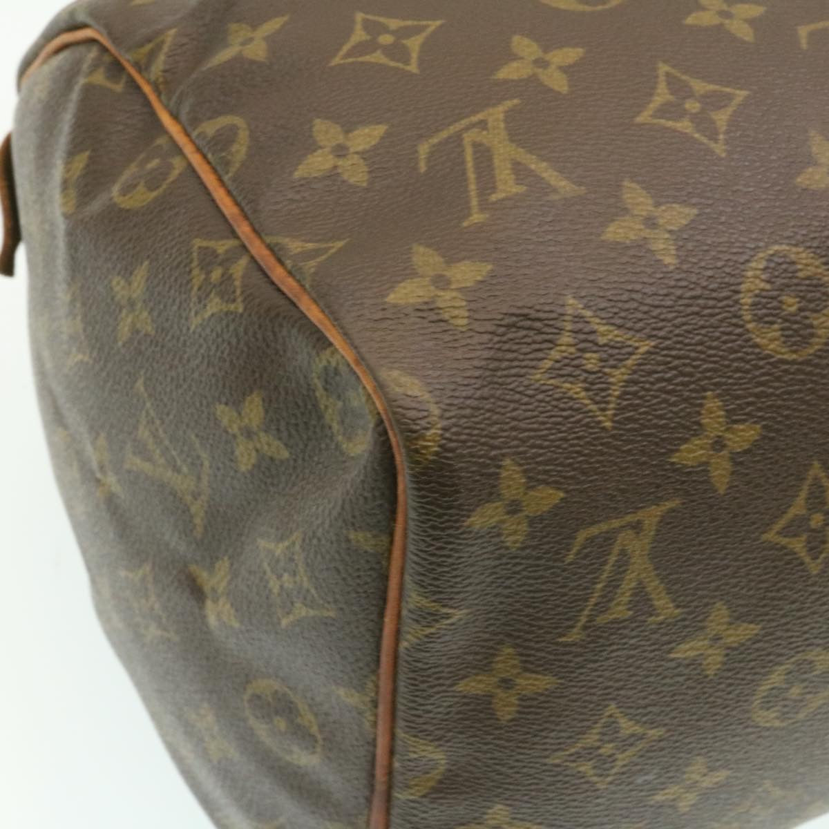 LOUIS VUITTON Monogram Speedy 30 Hand Bag M41526 LV Auth st024