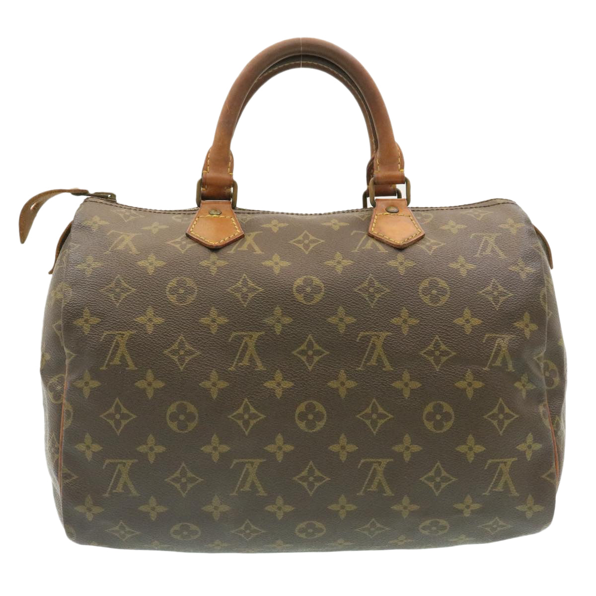 LOUIS VUITTON Monogram Speedy 30 Hand Bag M41526 LV Auth st024