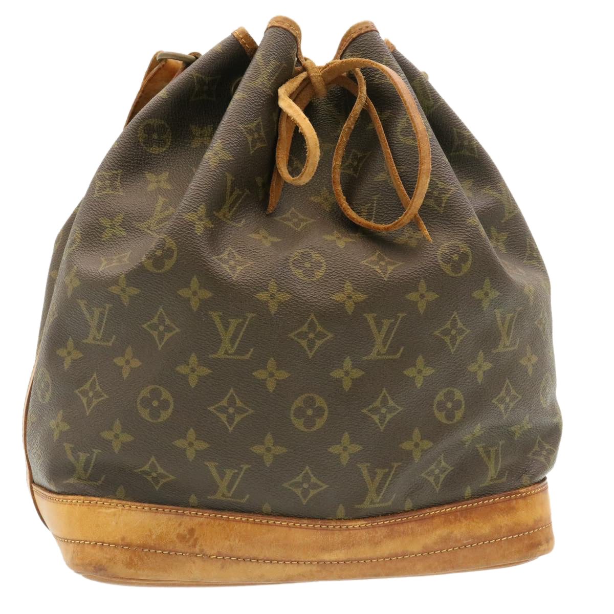 LOUIS VUITTON Monogram Noe Shoulder Bag Vintage M42224 LV Auth st033