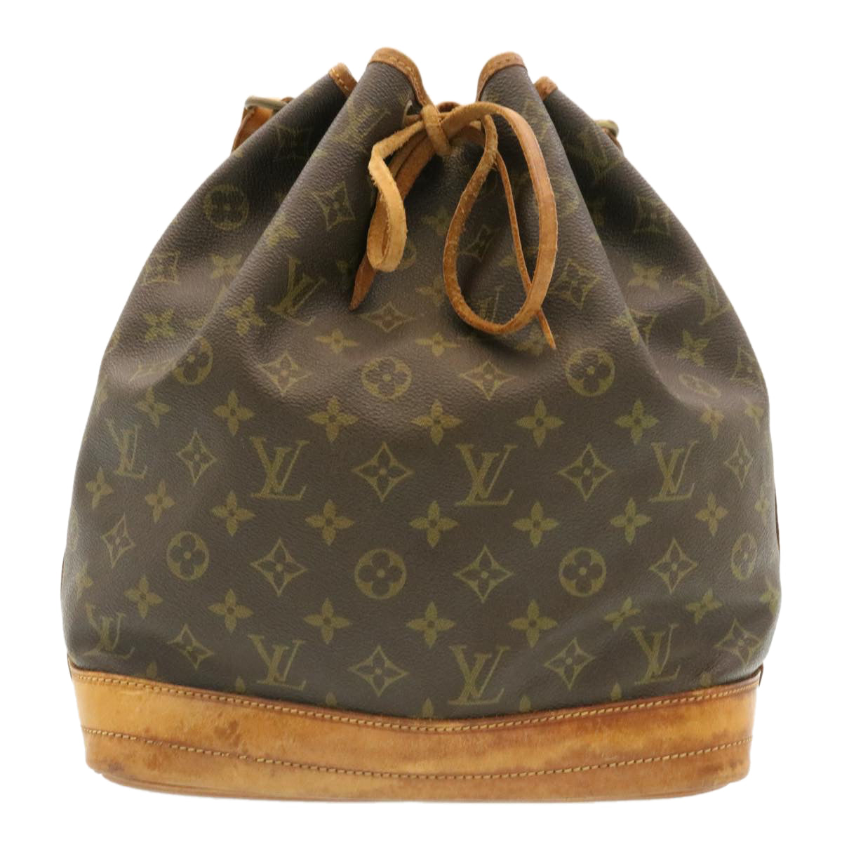 LOUIS VUITTON Monogram Noe Shoulder Bag Vintage M42224 LV Auth st033