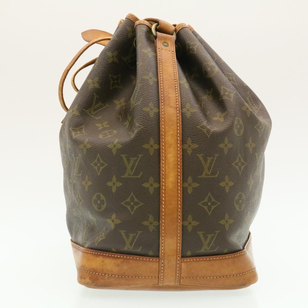 LOUIS VUITTON Monogram Noe Shoulder Bag Vintage M42224 LV Auth st033