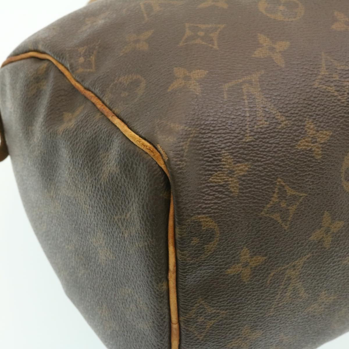 LOUIS VUITTON Monogram Speedy 25 Hand Bag M41528 LV Auth st051