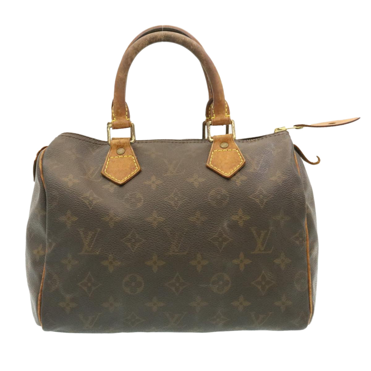 LOUIS VUITTON Monogram Speedy 25 Hand Bag M41528 LV Auth st051