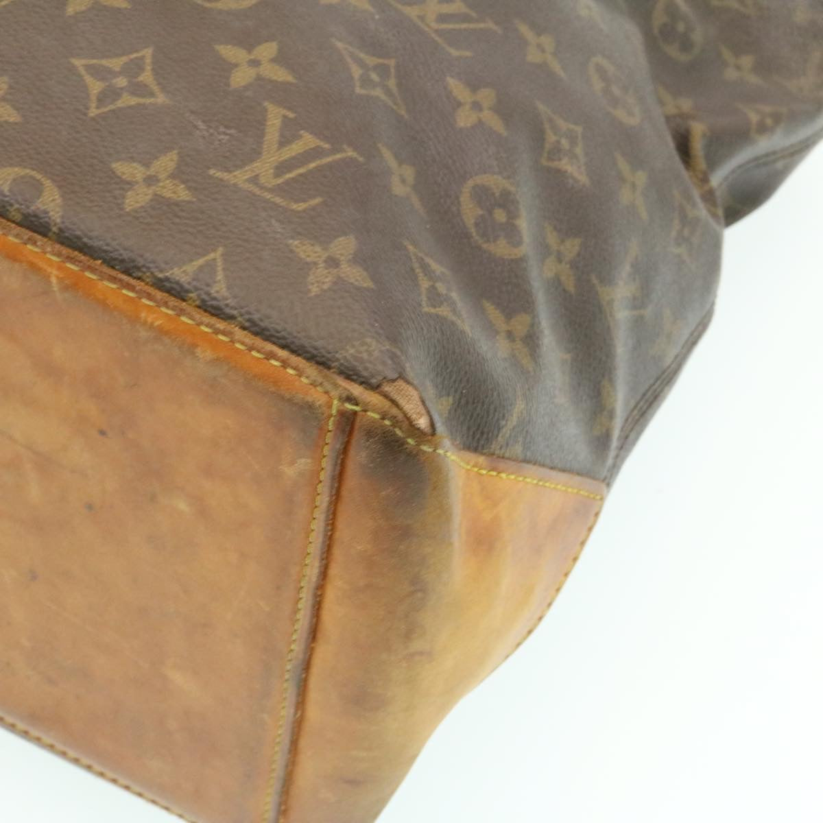 LOUIS VUITTON Monogram Cabas Mezzo Tote Bag M51151 LV Auth st052