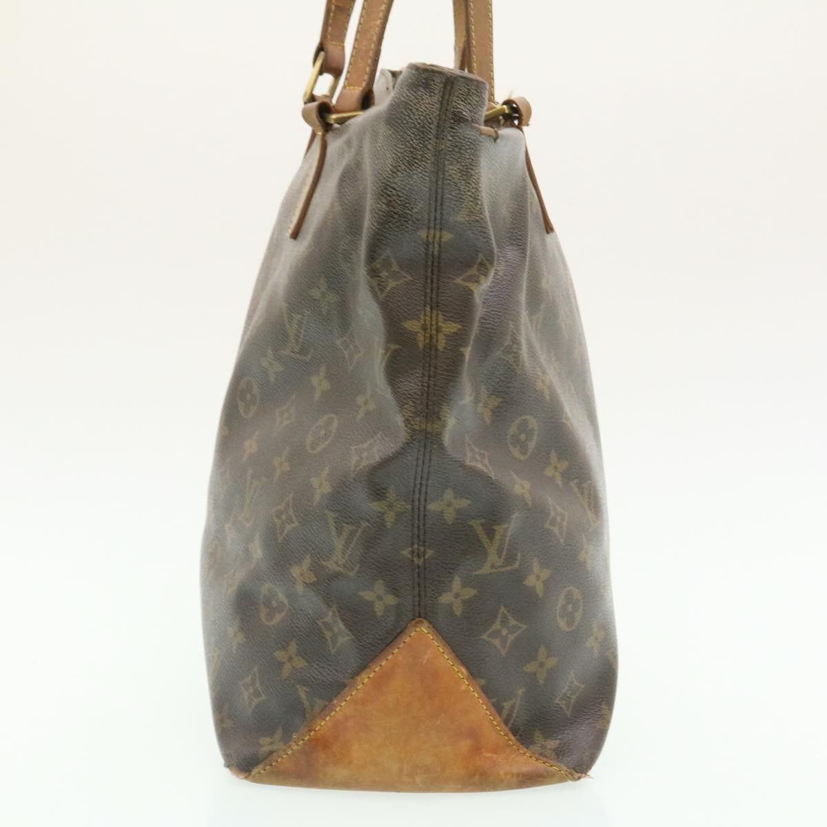 LOUIS VUITTON Monogram Cabas Mezzo Tote Bag M51151 LV Auth st052