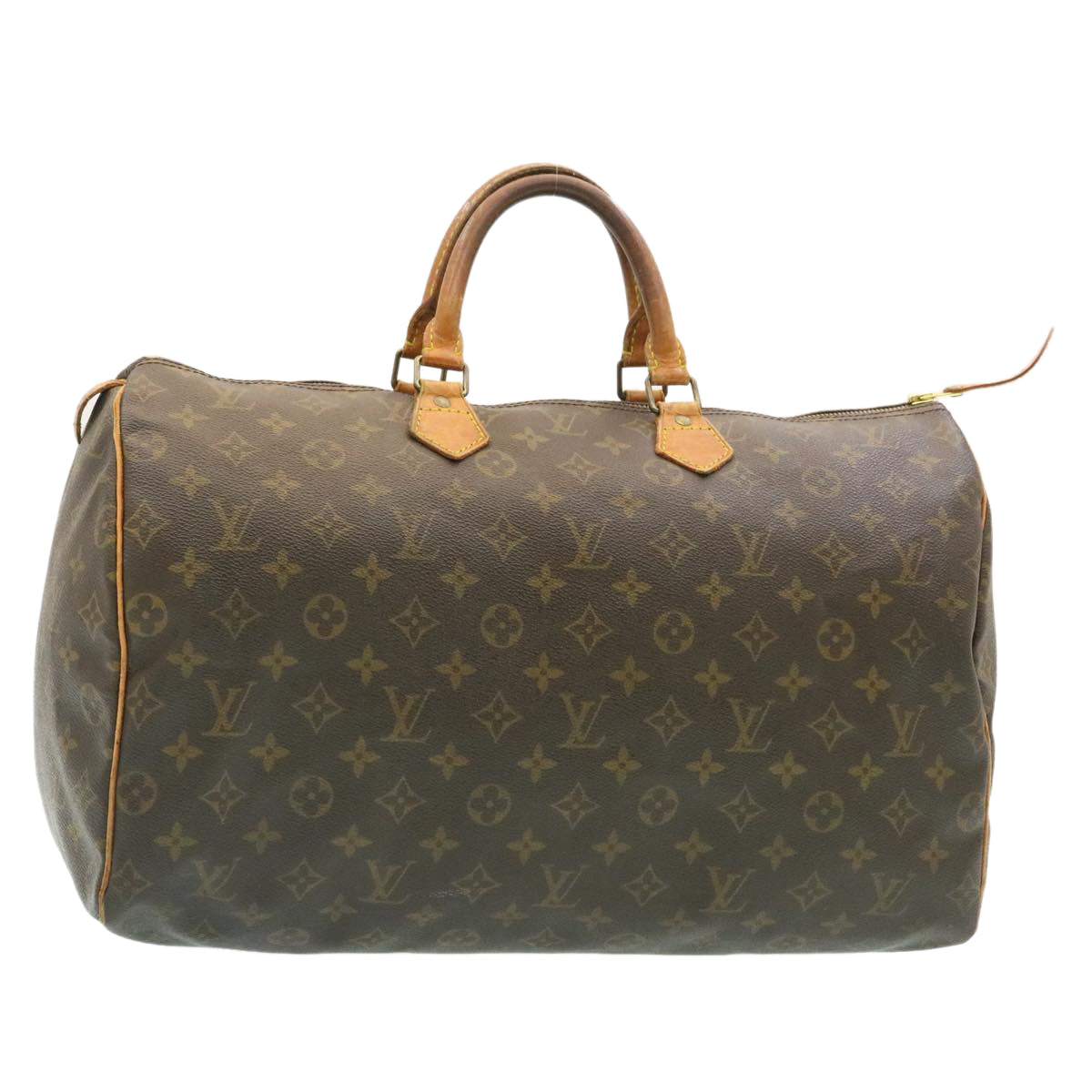 LOUIS VUITTON Monogram Speedy 40 Hand Bag M41522 LV Auth st056