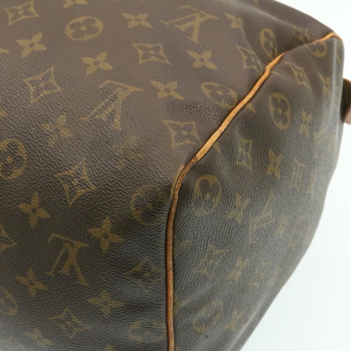 LOUIS VUITTON Monogram Speedy 40 Hand Bag M41522 LV Auth st056