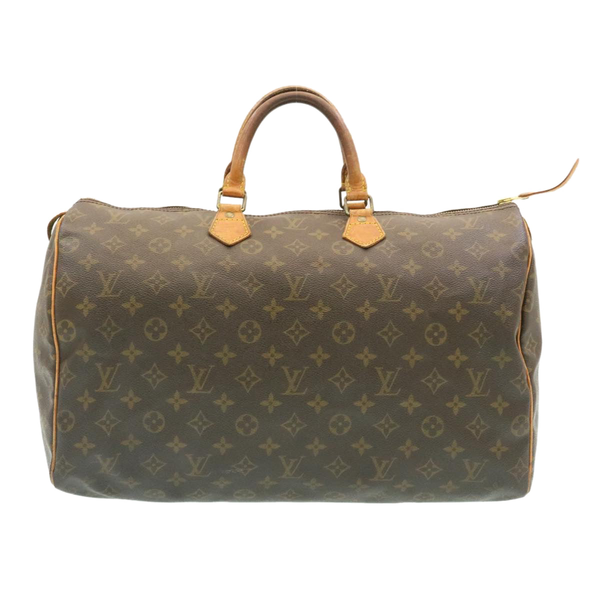 LOUIS VUITTON Monogram Speedy 40 Hand Bag M41522 LV Auth st056