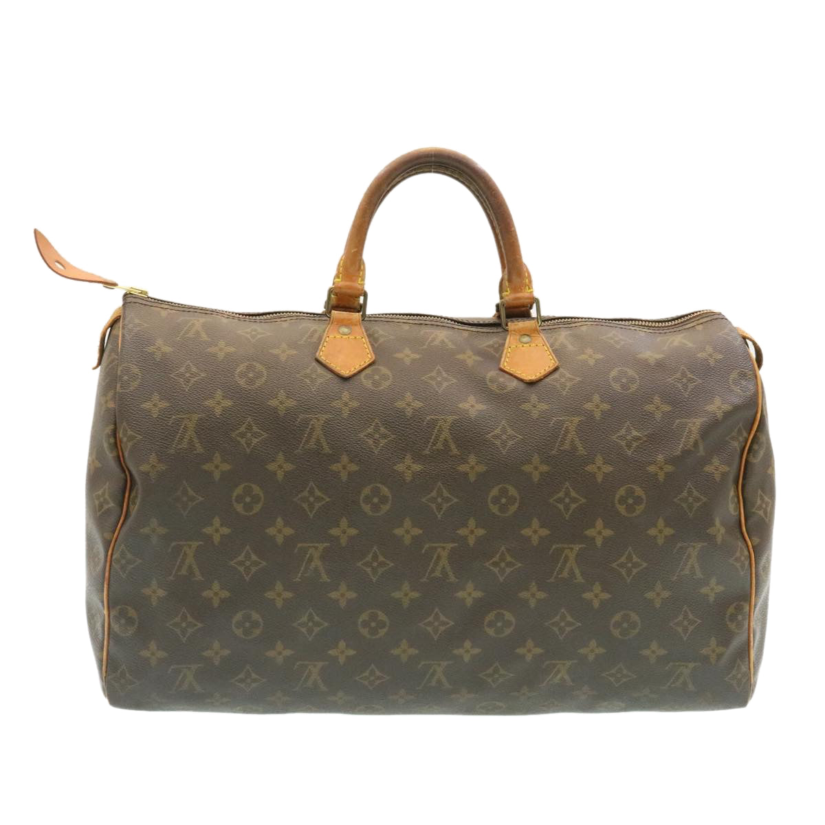 LOUIS VUITTON Monogram Speedy 40 Hand Bag M41522 LV Auth st056 - 0