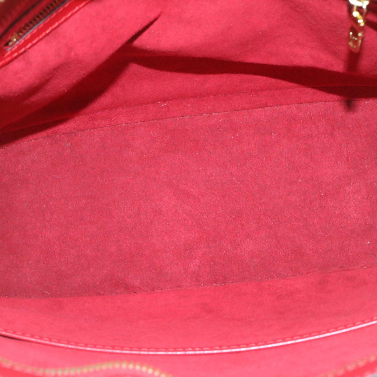 LOUIS VUITTON Epi Lussac Shoulder Bag Red M52287 LV Auth st067