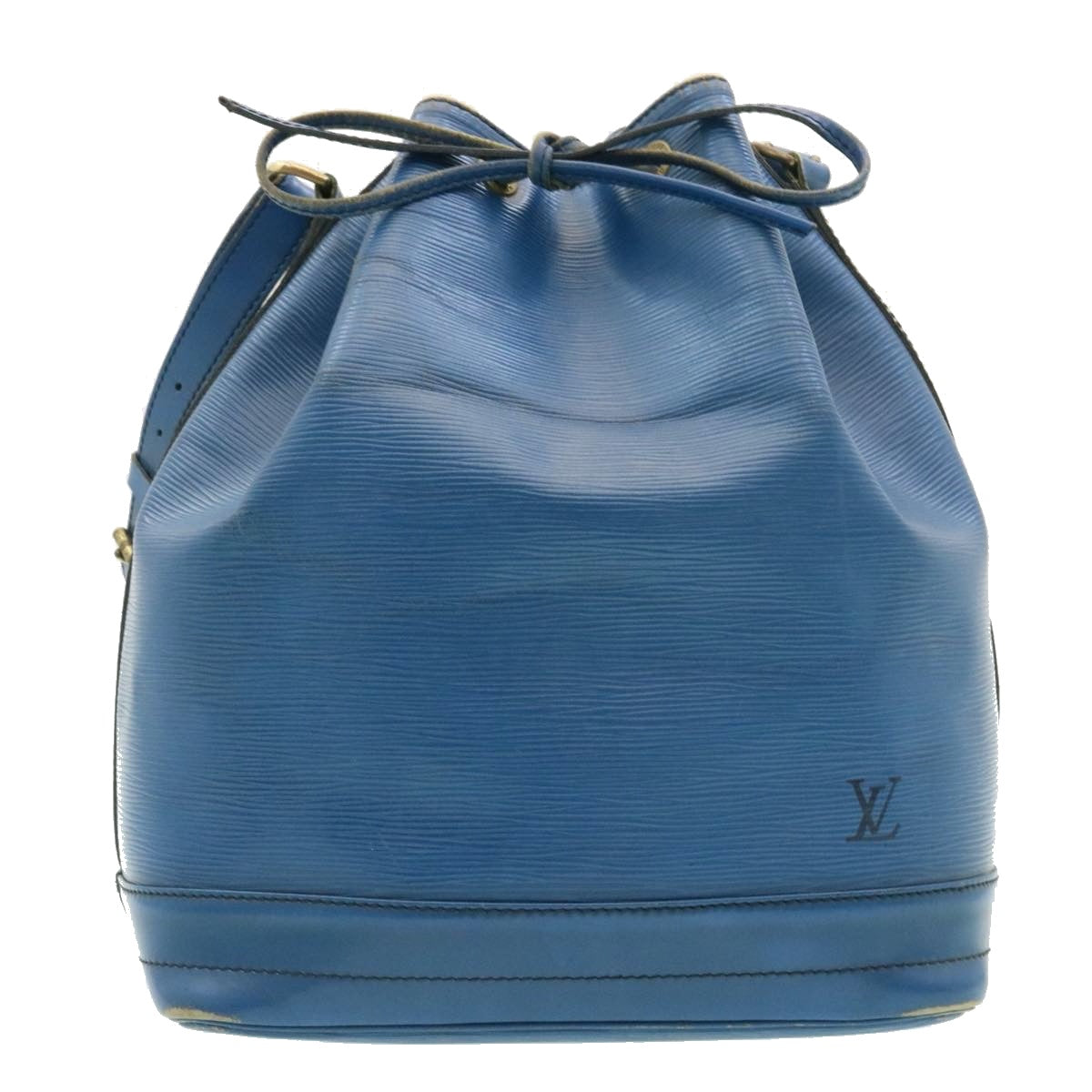 LOUIS VUITTON Epi Noe Shoulder Bag Blue M44005 LV Auth st083