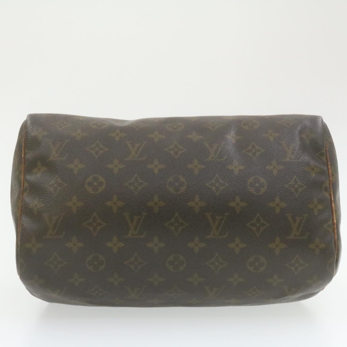 LOUIS VUITTON Monogram Speedy 30 Hand Bag M41526 LV Auth sy128