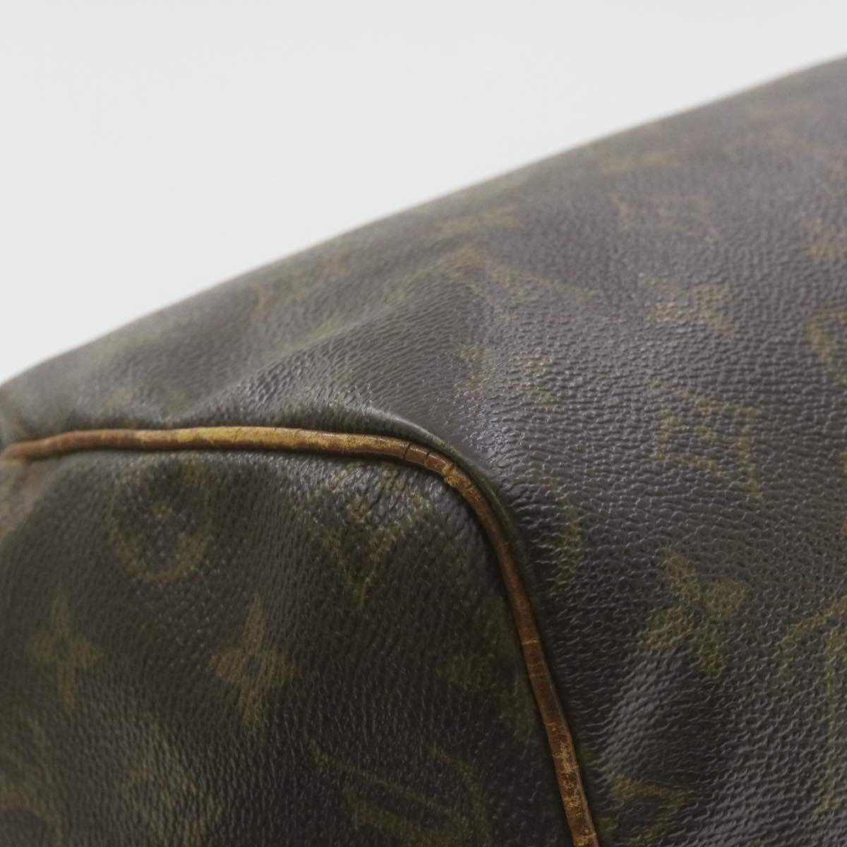 LOUIS VUITTON Monogram Speedy 30 Hand Bag M41526 LV Auth sy128