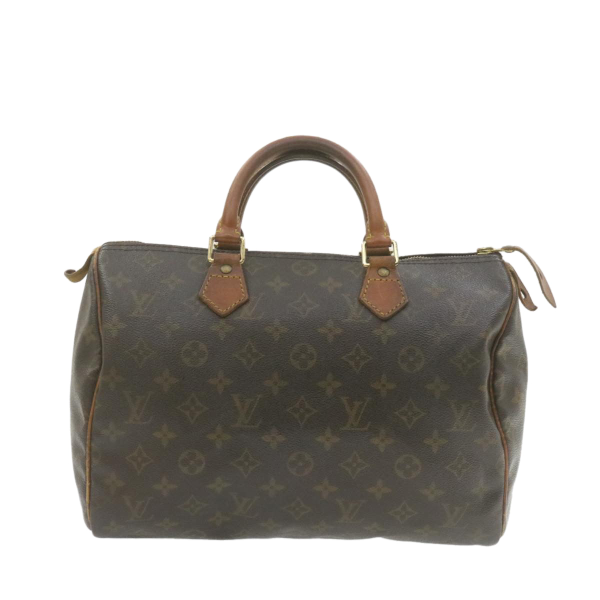 LOUIS VUITTON Monogram Speedy 30 Hand Bag M41526 LV Auth sy128 - 0