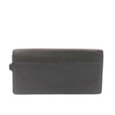 LOUIS VUITTON Taiga Portefeuille Acordion Long Wallet Ardoise M30992 Auth sy185-2