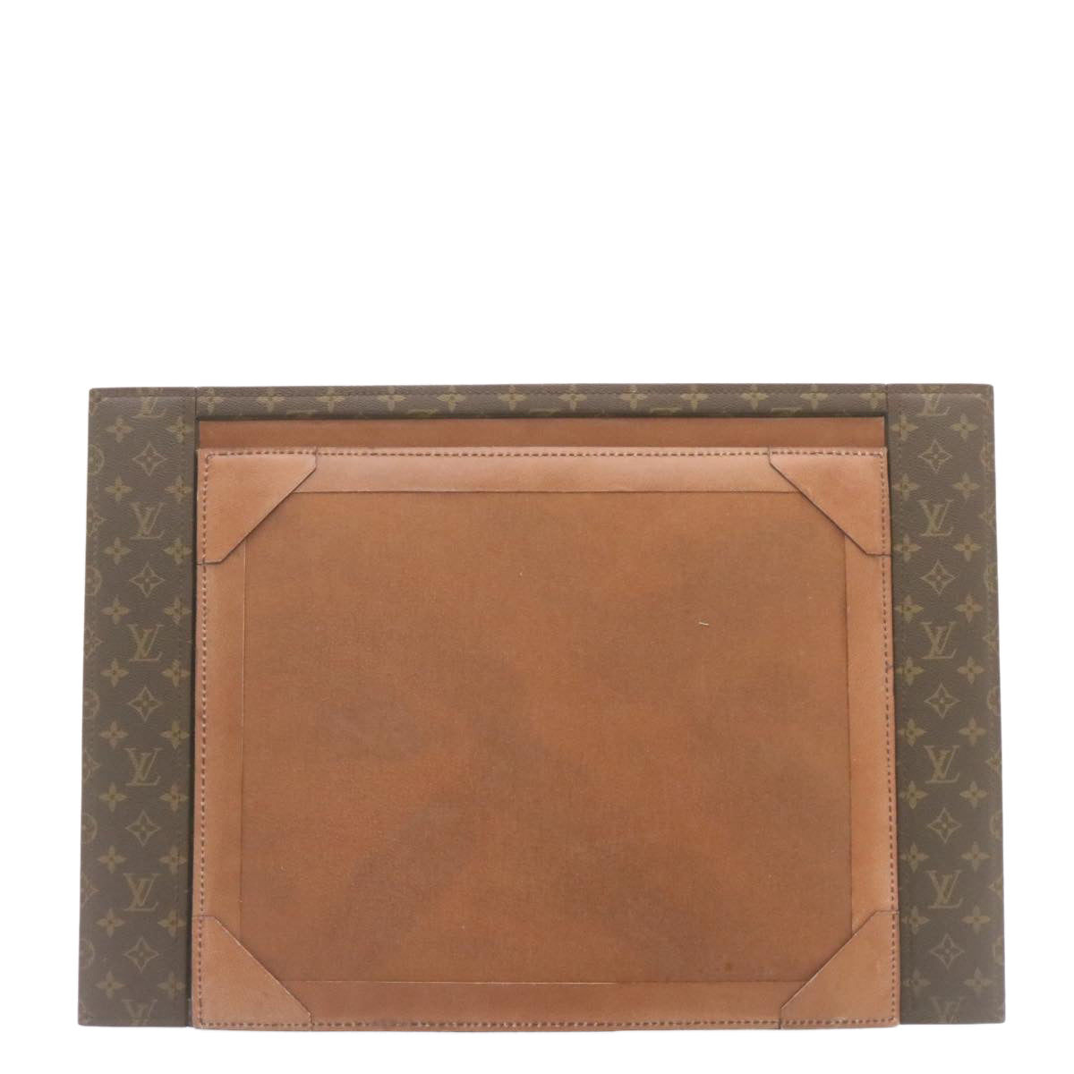 LOUIS VUITTON Monogram Blotting Pad Vintage LV Auth sy186