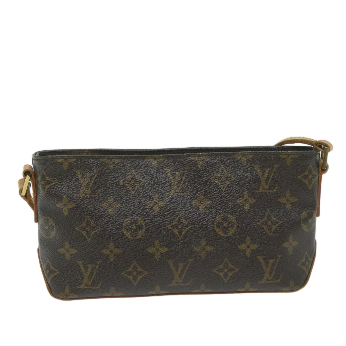 LOUIS VUITTON Monogram Trotteur Shoulder Bag M51240 LV Auth tb1007