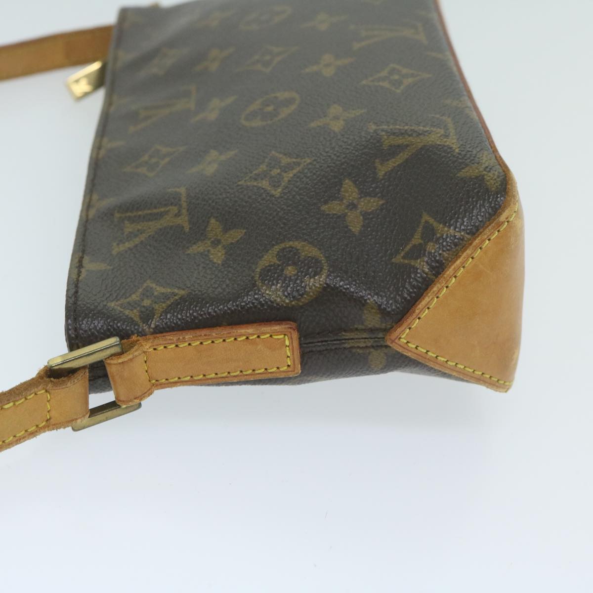 LOUIS VUITTON Monogram Trotteur Shoulder Bag M51240 LV Auth tb1007