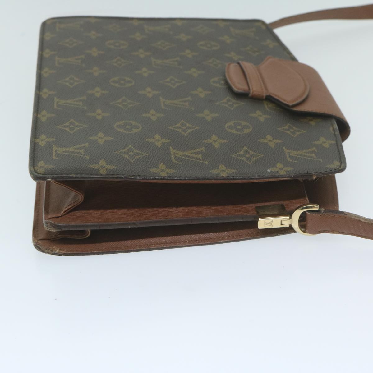 LOUIS VUITTON Monogram Kurcell Shoulder Bag M51375 LV Auth tb1009