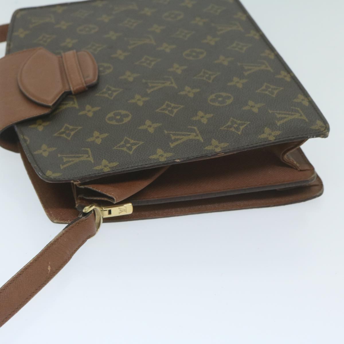 LOUIS VUITTON Monogram Kurcell Shoulder Bag M51375 LV Auth tb1009