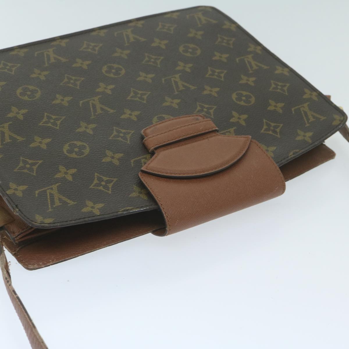 LOUIS VUITTON Monogram Kurcell Shoulder Bag M51375 LV Auth tb1009