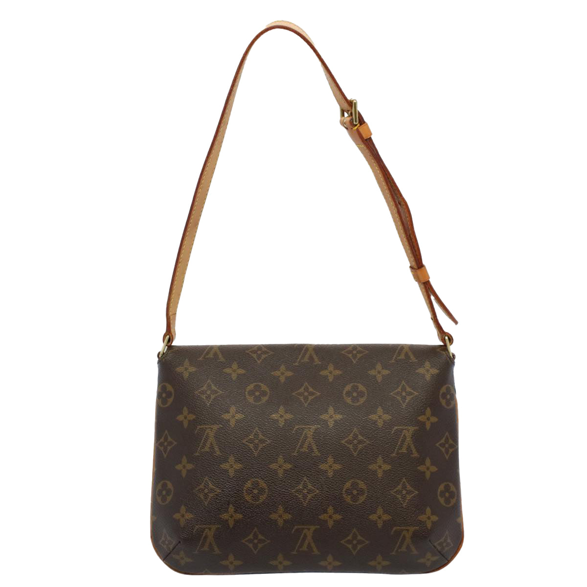 LOUIS VUITTON Monogram Musette Tango Short Strap Shoulder Bag M51257 Auth tb106