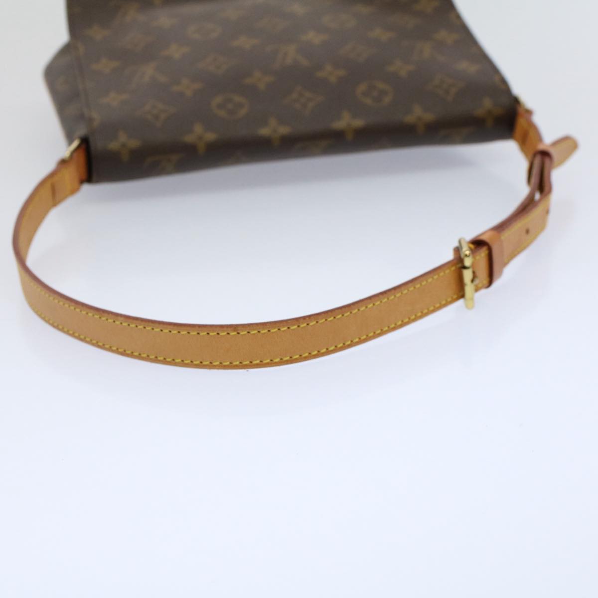 LOUIS VUITTON Monogram Musette Tango Short Strap Shoulder Bag M51257 Auth tb106