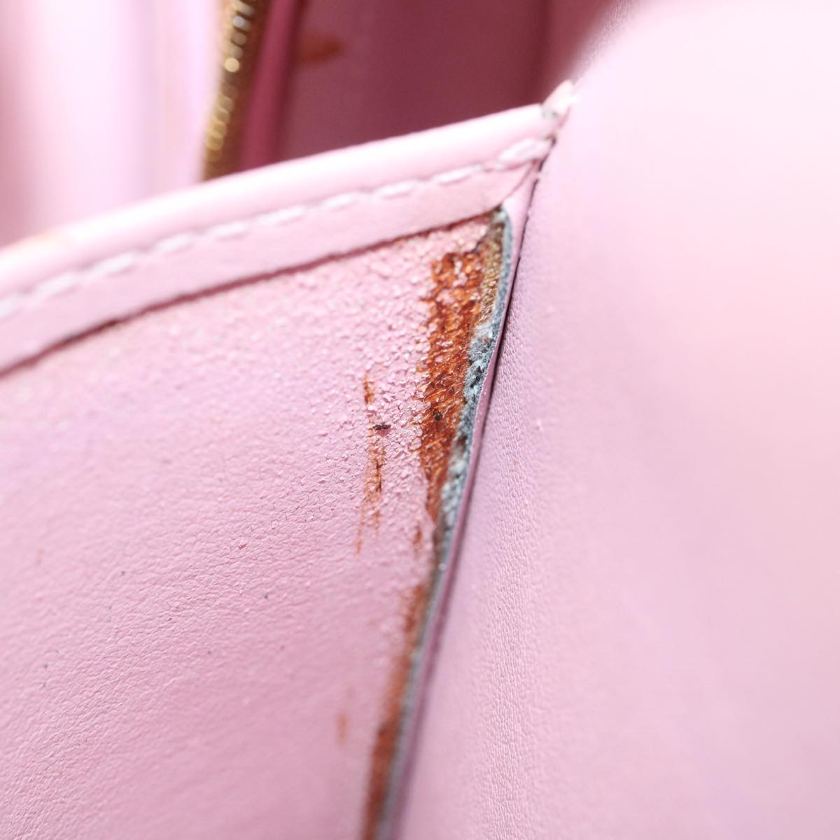 LOUIS VUITTON Vernis Murray Marshmallow Pink Backpack Ｍ91039 LV Auth tb340
