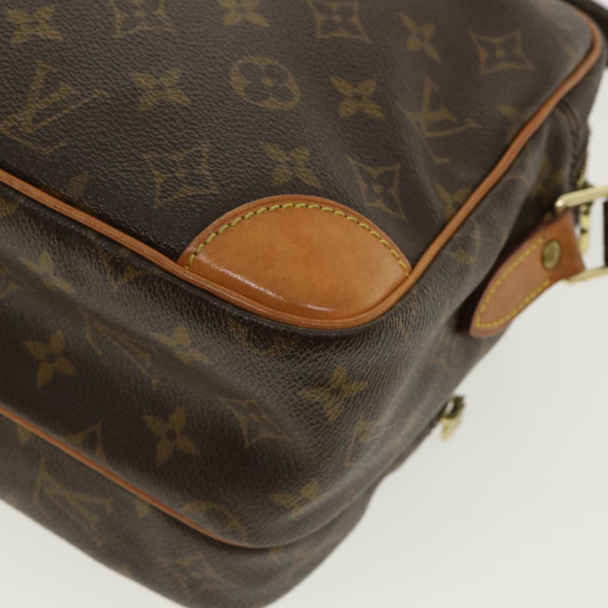 LOUIS VUITTON Monogram Nile Shoulder Bag M45244 LV Auth tb403