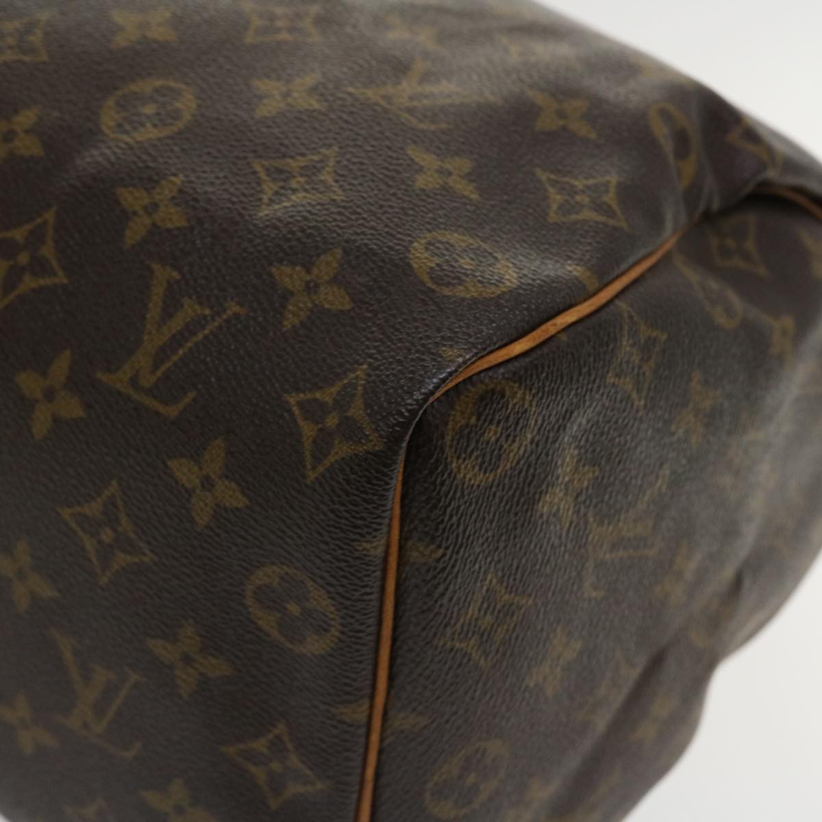 LOUIS VUITTON Monogram Speedy 35 Hand Bag M41524 LV Auth tb437