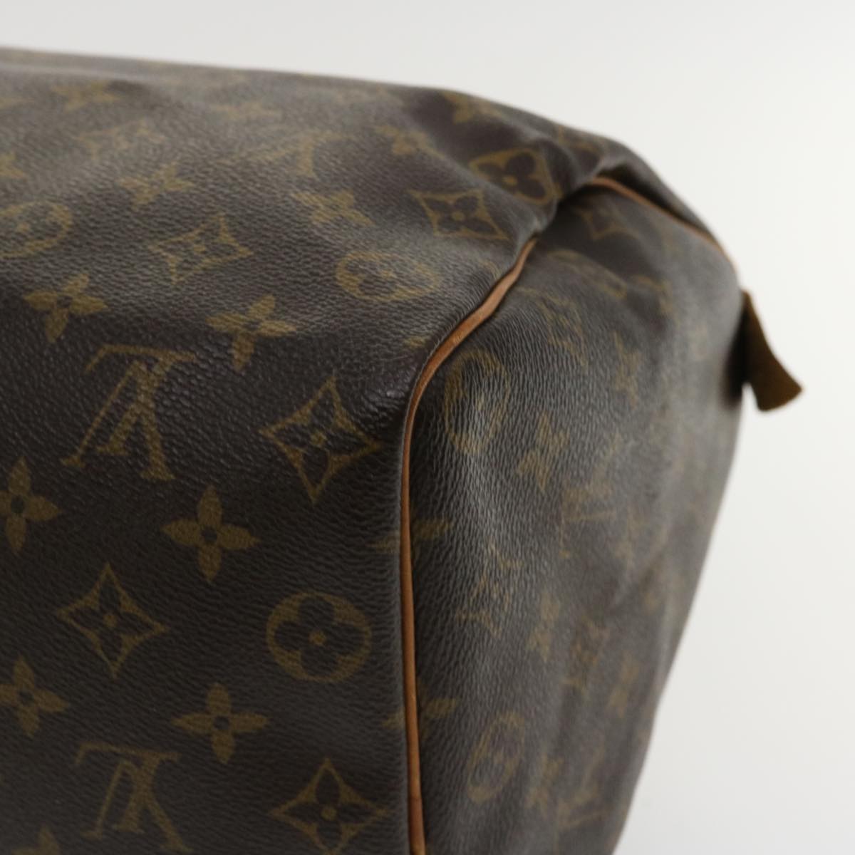 LOUIS VUITTON Monogram Speedy 35 Hand Bag M41524 LV Auth tb437