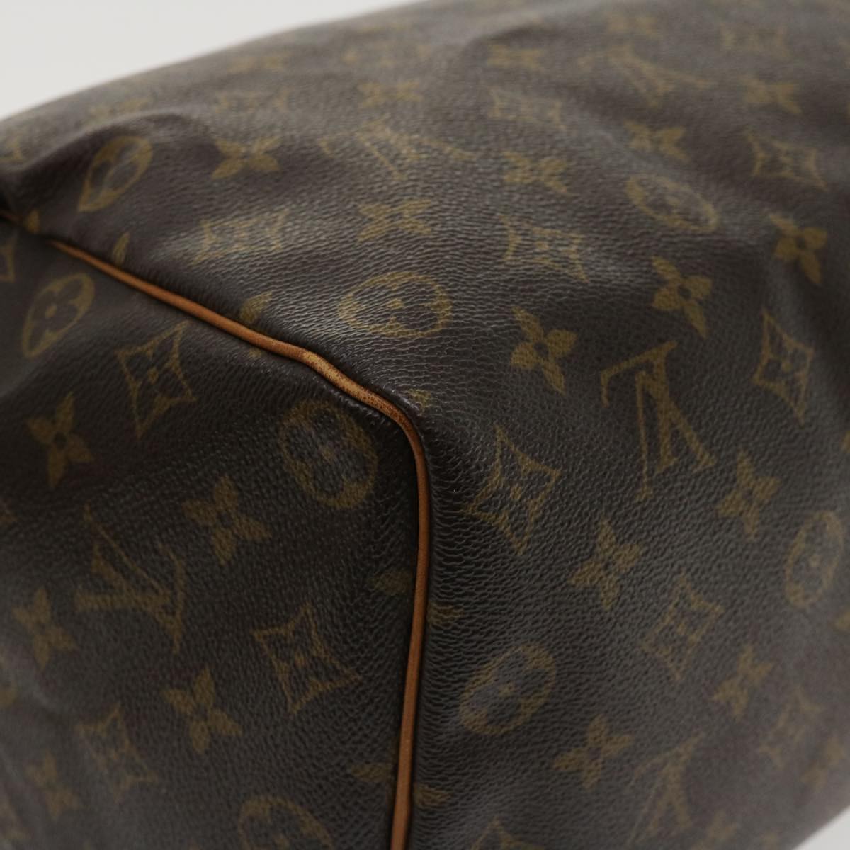 LOUIS VUITTON Monogram Speedy 35 Hand Bag M41524 LV Auth tb437