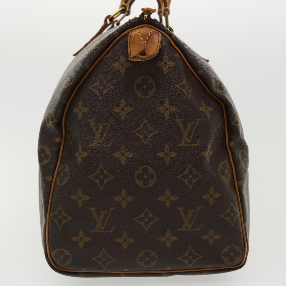 LOUIS VUITTON Monogram Speedy 35 Hand Bag M41524 LV Auth tb437