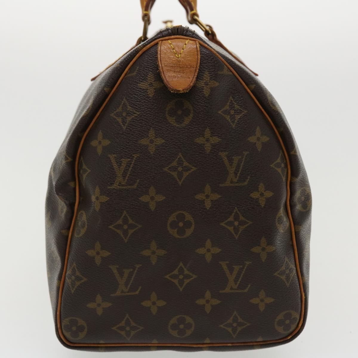 LOUIS VUITTON Monogram Speedy 35 Hand Bag M41524 LV Auth tb437