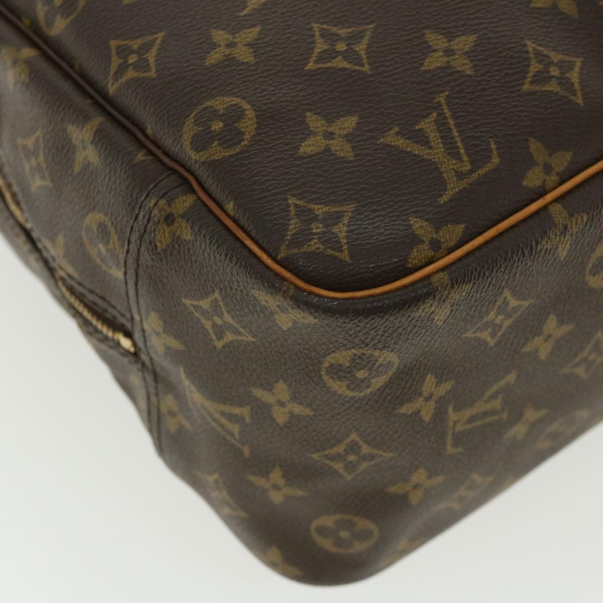 LOUIS VUITTON Monogram Deauville Hand Bag M47270 LV Auth tb460