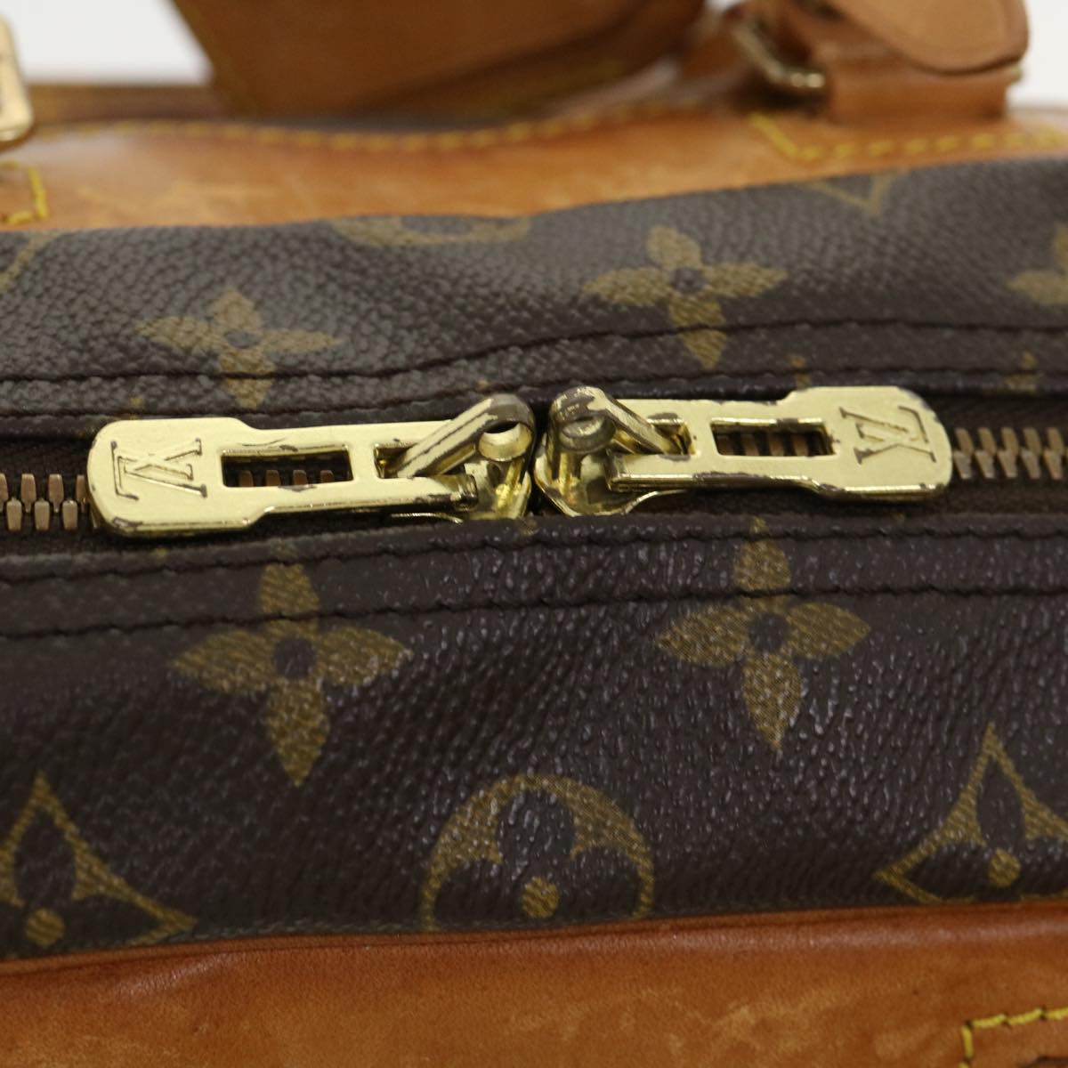 LOUIS VUITTON Monogram Deauville Hand Bag M47270 LV Auth tb460