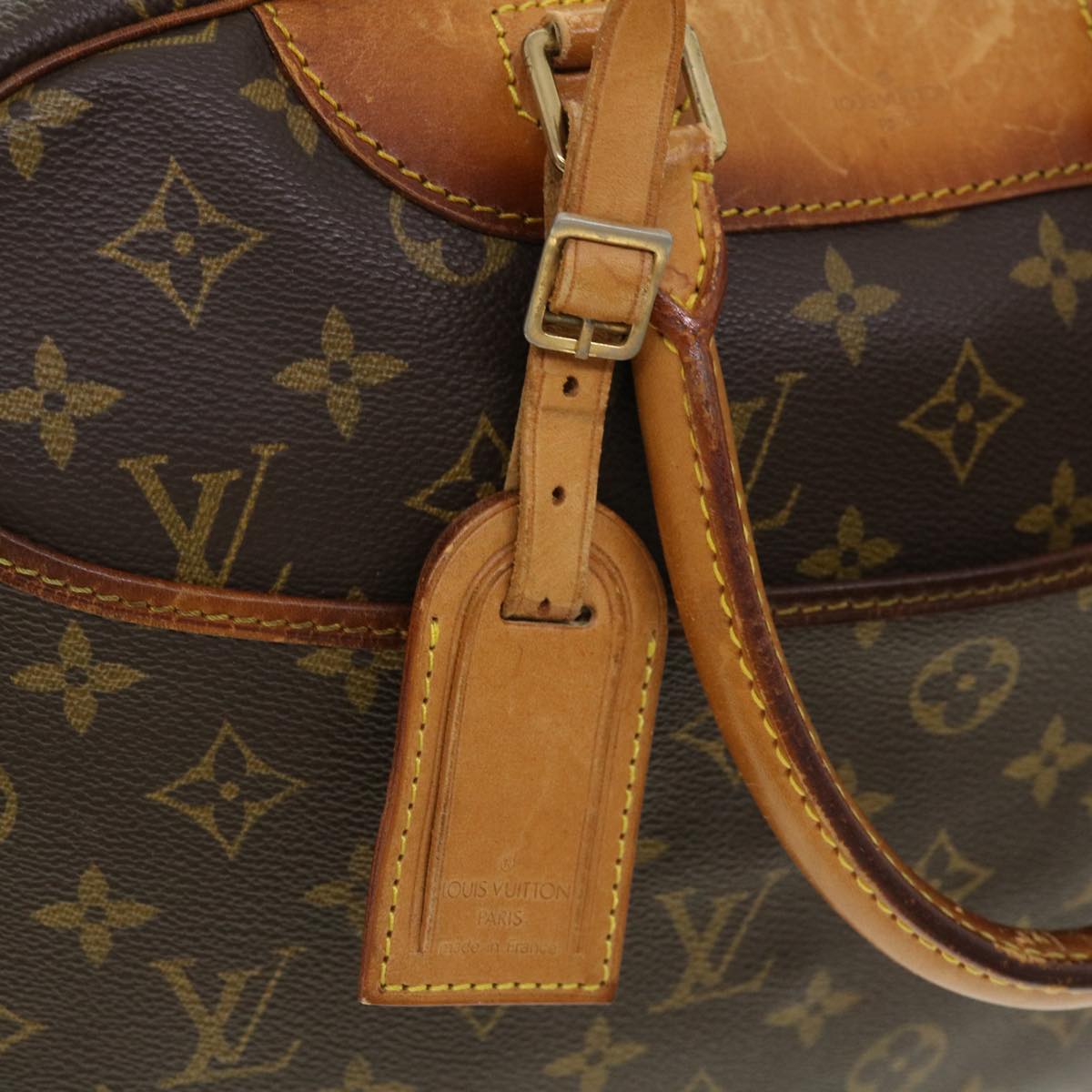 LOUIS VUITTON Monogram Deauville Hand Bag M47270 LV Auth tb460