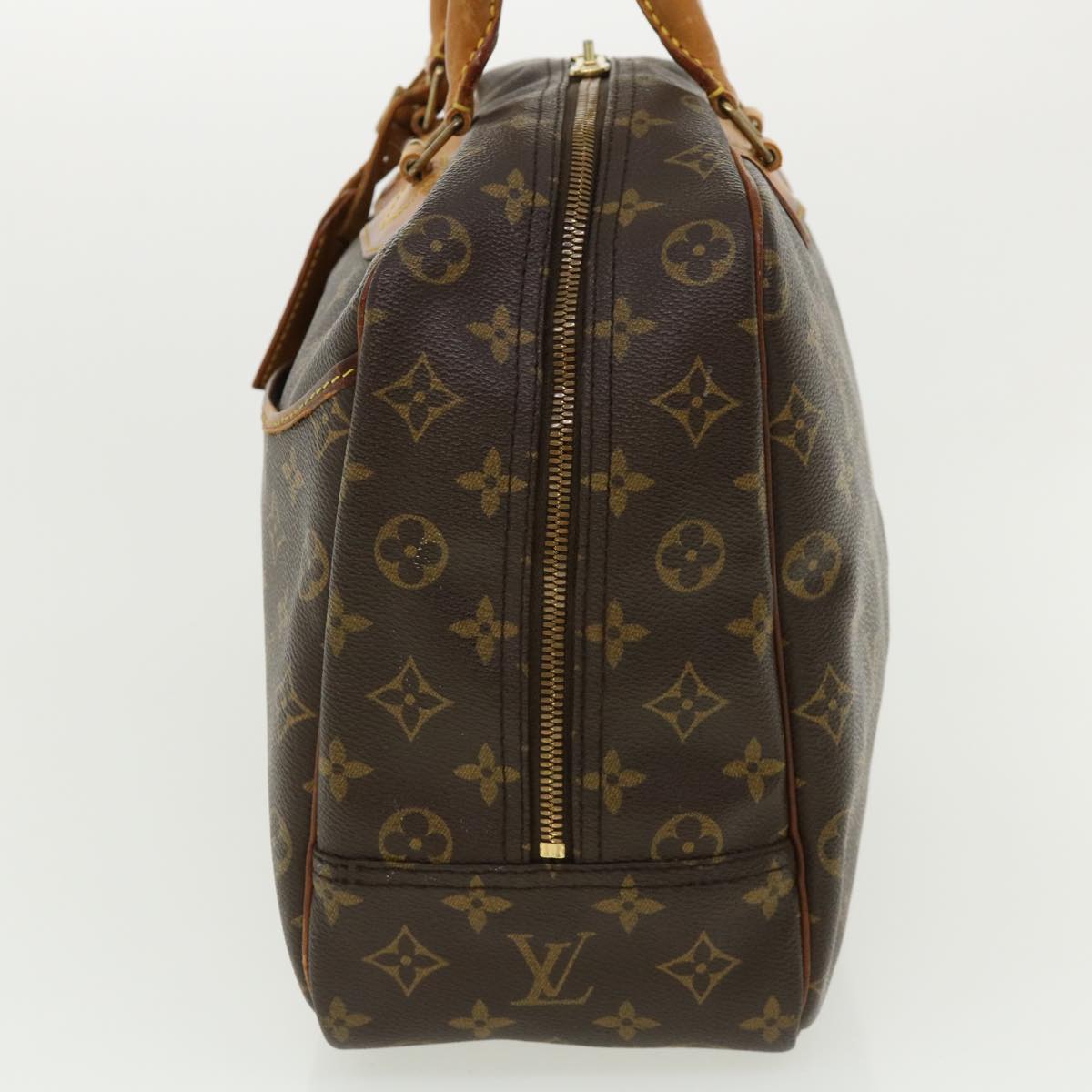 LOUIS VUITTON Monogram Deauville Hand Bag M47270 LV Auth tb460